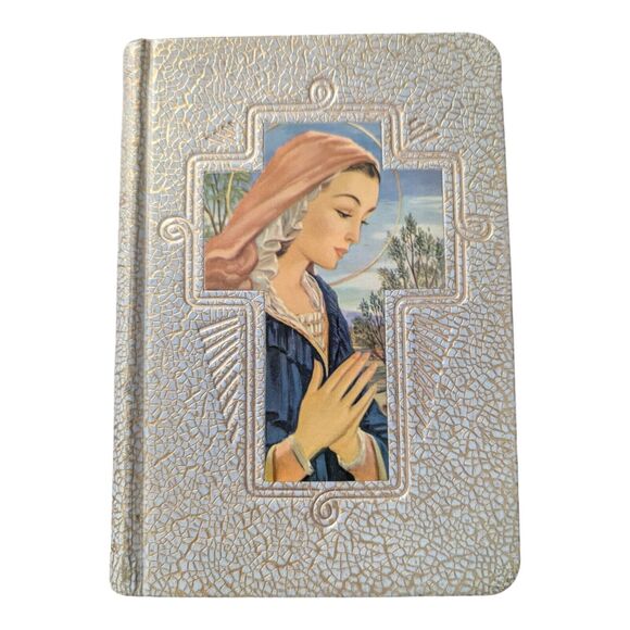 The Bible Story 2 Volumes Library of Catholic Devotion Vintage Gold Edges 1959 - Picture 2 of 5